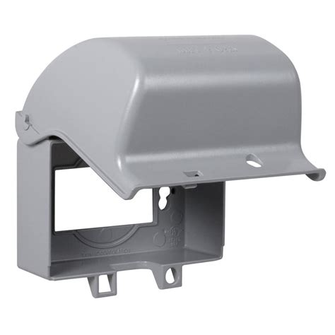 taymac 1 gang rectangle metal weatherproof electrical box cover|taymac outlet kits.